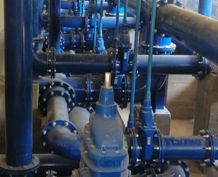 Installed gate valves series 06
