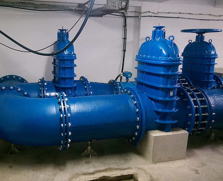 Gate valves , installed on Water Intake 2, Series 55, 06