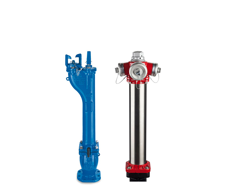 AVK fire hydrants for water supply